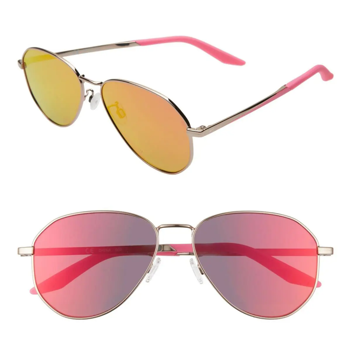 Nike Ascendant Aviator Sunglasses CT7863SL Unisex Nip