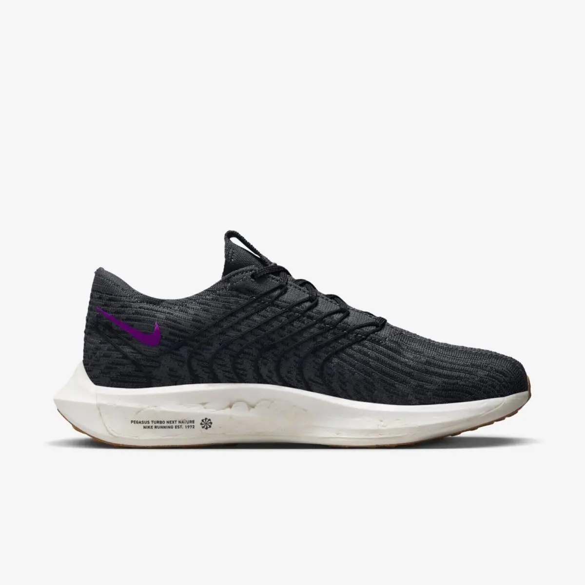 Nike shoes - Nike Pegasus Turbo - Pegasus Turbo - DM3413-003 - BLACK/VIVID PURPLE ANTHRACITE 0