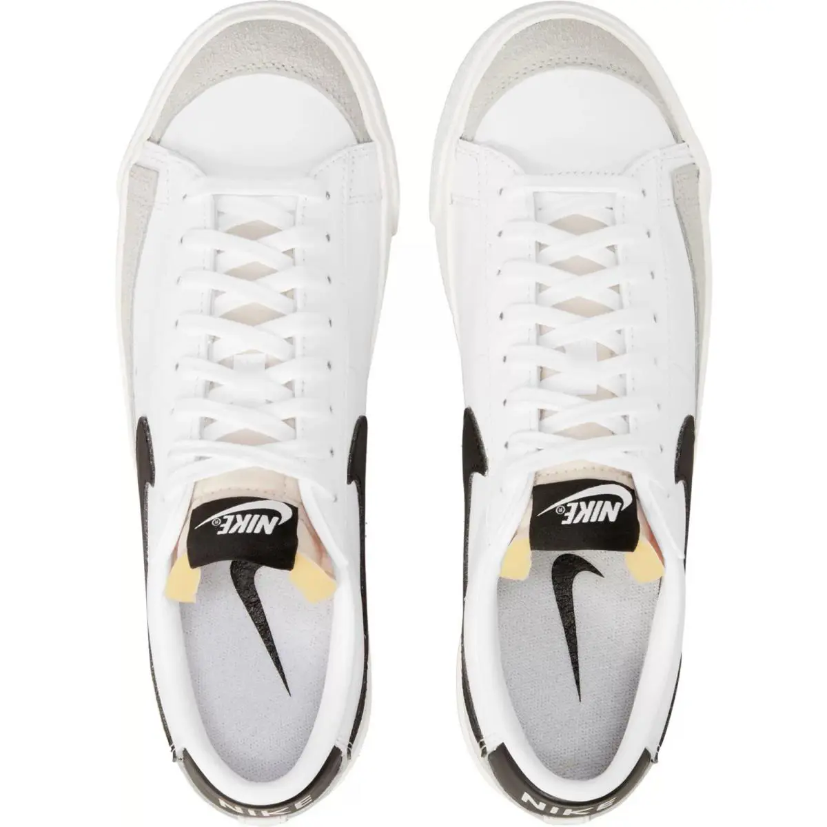 Nike shoes - Nike Blazer 77 Low - Blazer Low - DC4769-102 - White/Black/Sail- White 3