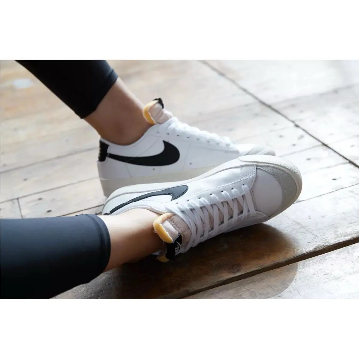 Nike shoes - Nike Blazer 77 Low - Blazer Low - DC4769-102 - White/Black/Sail- White 0