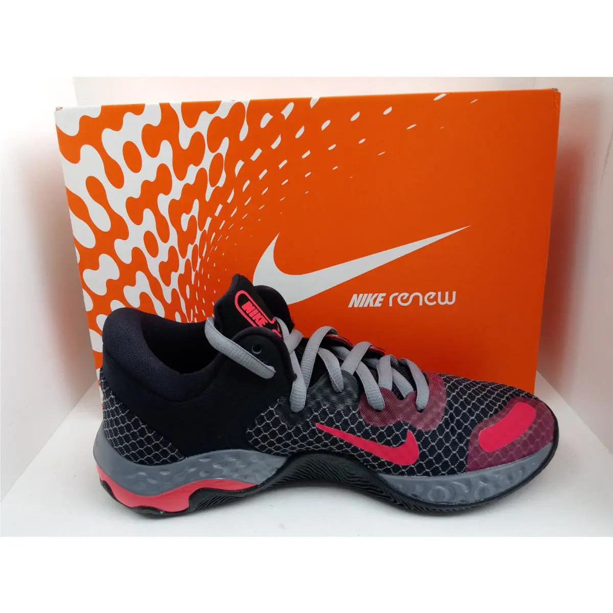 Nike shoes - Nike Renew Elevate - Renew Elevate - CW3406-008 - BLACK/SIREN RED-PINK PRIME 1
