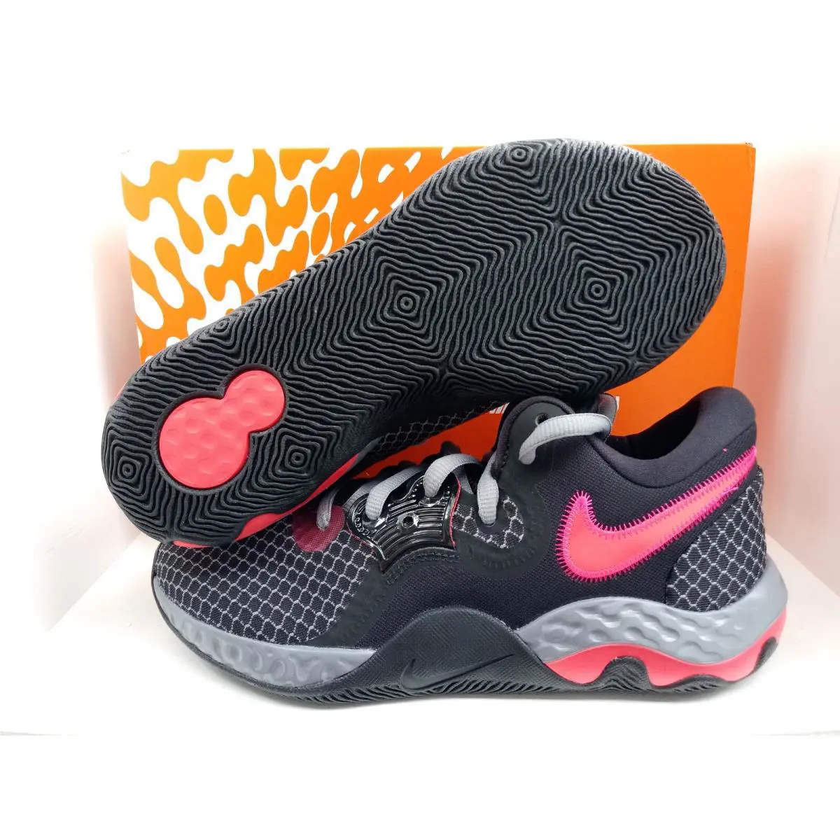 Nike shoes - Nike Renew Elevate - Renew Elevate - CW3406-008 - BLACK/SIREN RED-PINK PRIME 2