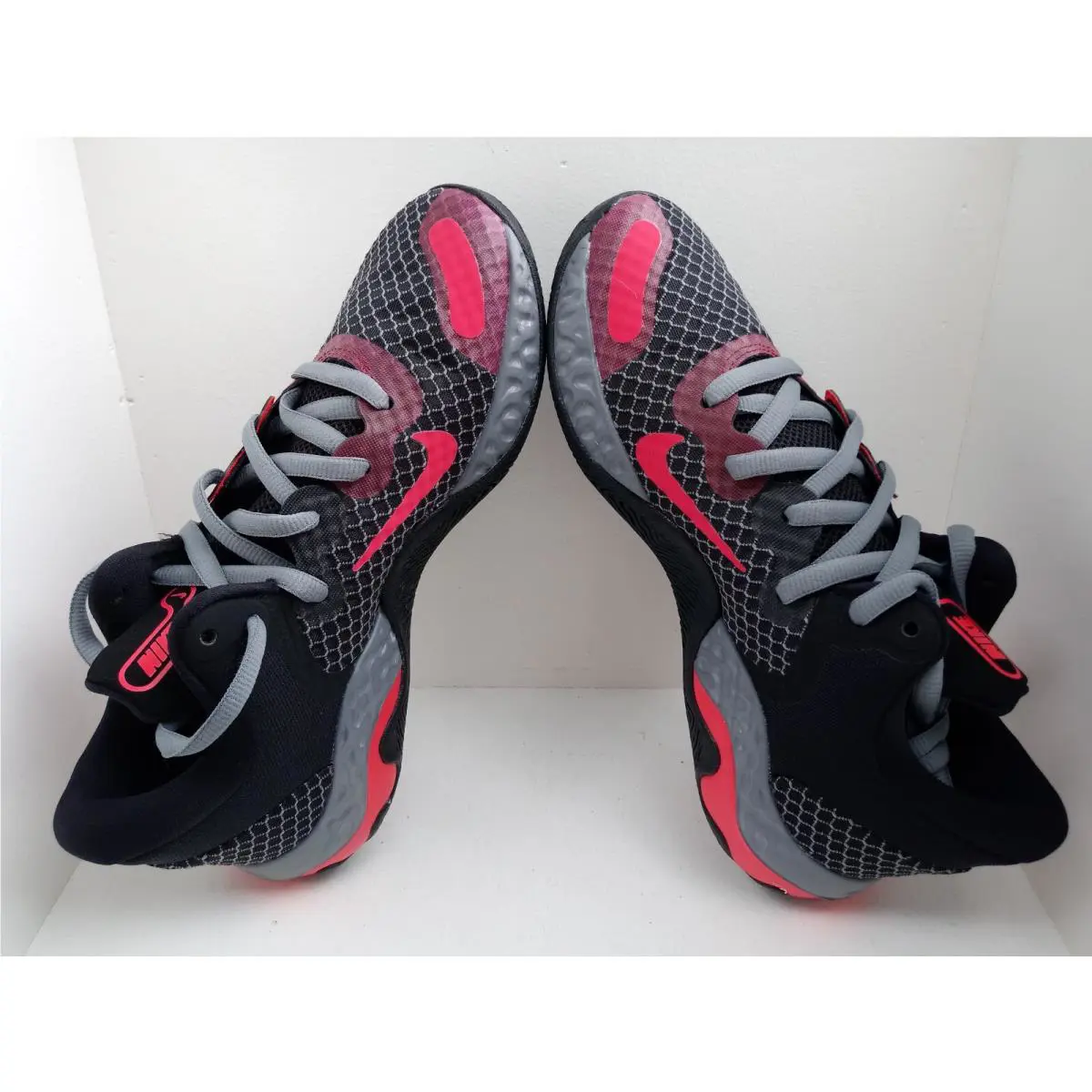 Nike shoes - Nike Renew Elevate - Renew Elevate - CW3406-008 - BLACK/SIREN RED-PINK PRIME 3