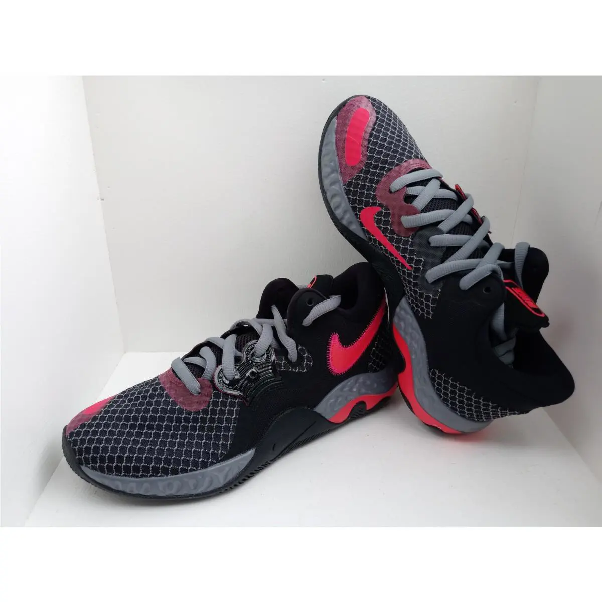 Nike shoes - Nike Renew Elevate - Renew Elevate - CW3406-008 - BLACK/SIREN RED-PINK PRIME 6