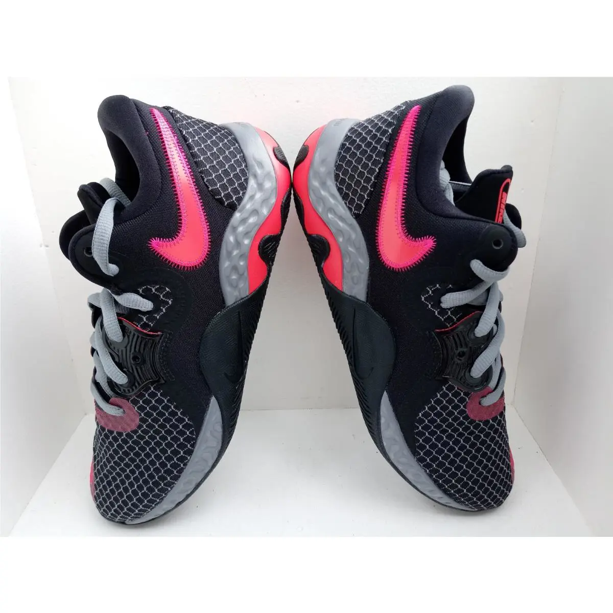 Nike shoes - Nike Renew Elevate - Renew Elevate - CW3406-008 - BLACK/SIREN RED-PINK PRIME 17