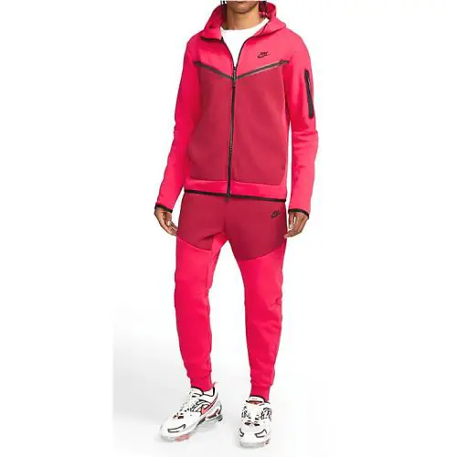 Nike clothing - Tech Fleece Joggers - Tech Fleece Joggers - CU4495-643 - Red 4