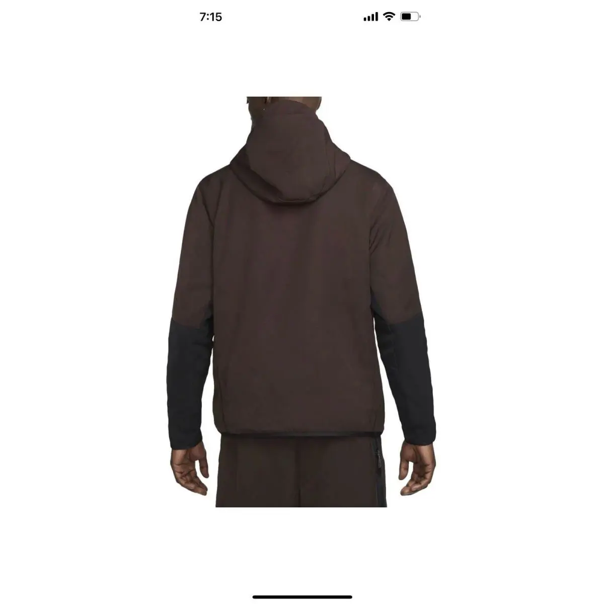 Nike clothing - Essential - Essential - maroon and black 3