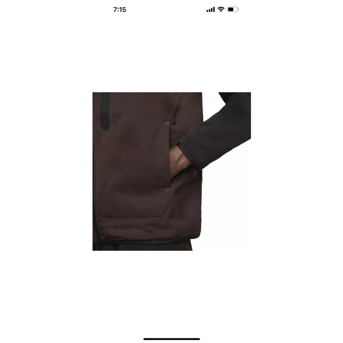 Nike clothing - Essential - Essential - maroon and black 0