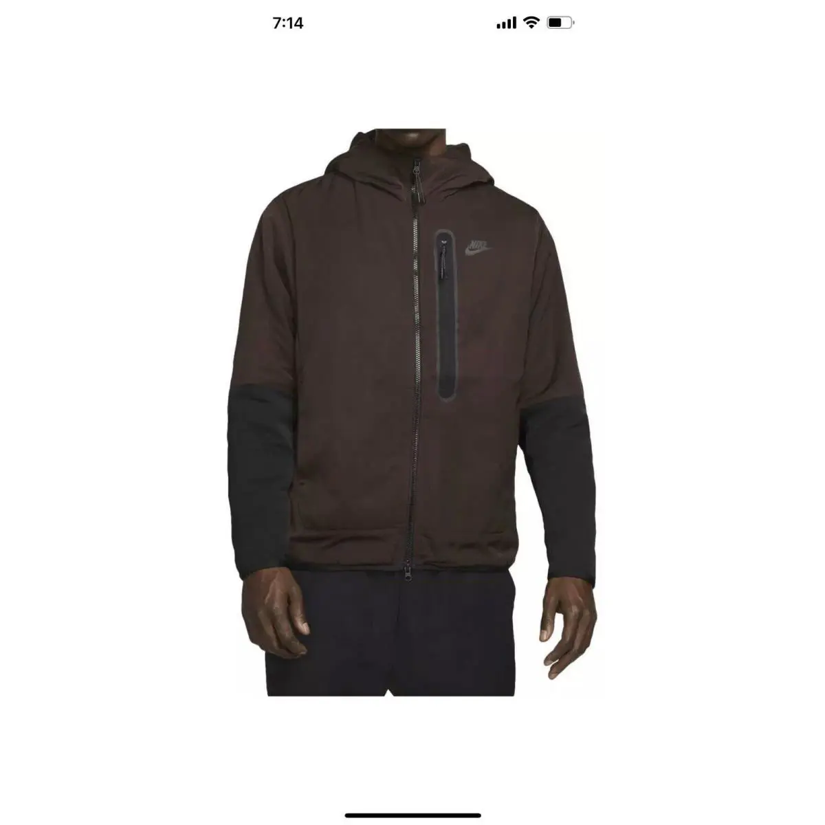 Nike clothing - Essential - Essential - maroon and black 6