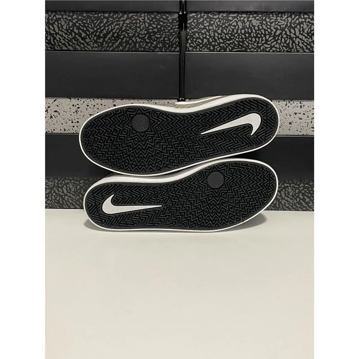 Nike shoes - Nike SB Check PRM (GS) - AO2983-900 - Multi-Color/White-Black 4