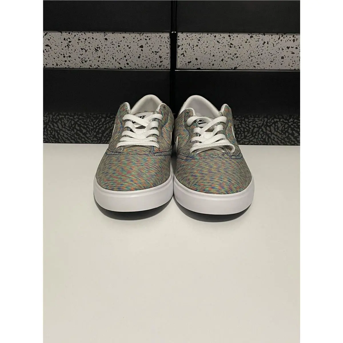 Nike shoes - Nike SB Check PRM (GS) - AO2983-900 - Multi-Color/White-Black 8