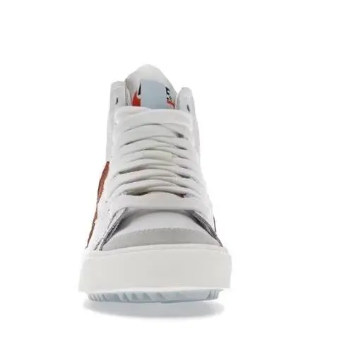 Nike shoes - Nike Blazer Mid 77 Jumbo Swoosh - DD311-101 - White/Dark Russet/White Sail 1