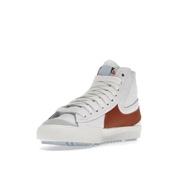 Nike shoes - Nike Blazer Mid 77 Jumbo Swoosh - DD311-101 - White/Dark Russet/White Sail 2