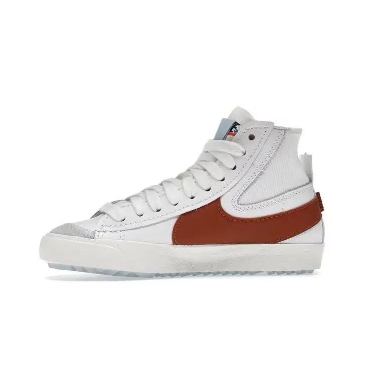 Nike shoes - Nike Blazer Mid 77 Jumbo Swoosh - DD311-101 - White/Dark Russet/White Sail 3