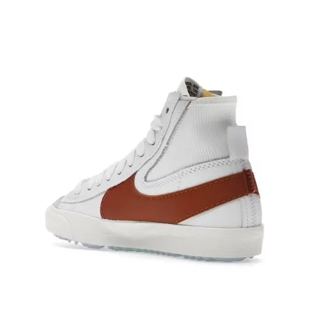 Nike shoes - Nike Blazer Mid 77 Jumbo Swoosh - DD311-101 - White/Dark Russet/White Sail 4