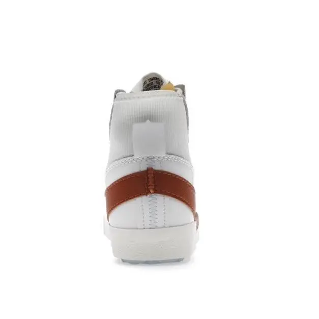 Nike shoes - Nike Blazer Mid 77 Jumbo Swoosh - DD311-101 - White/Dark Russet/White Sail 5