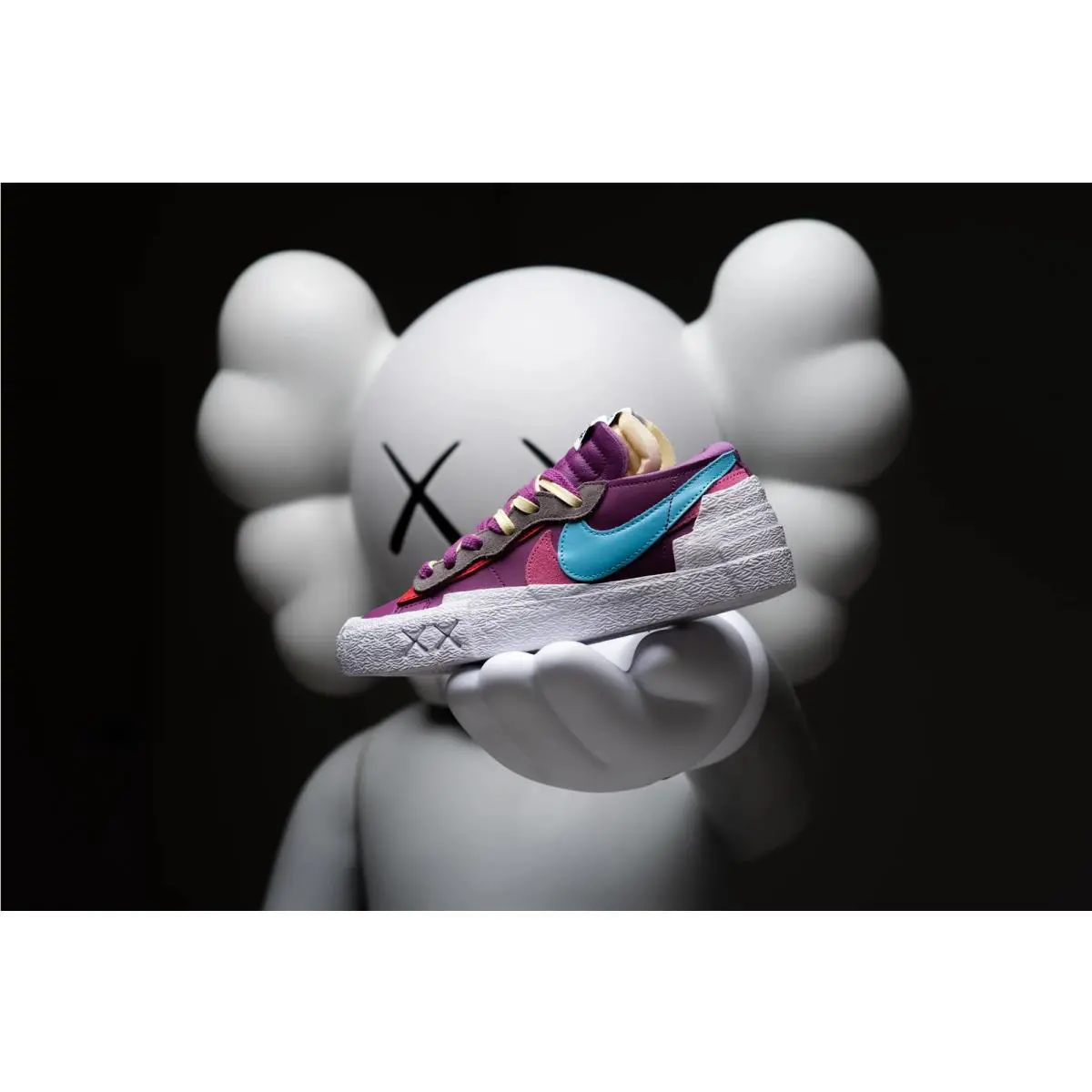 Nike shoes - Nike Blazer Low Sacai Kaws - DM7901 500 - Purple 10