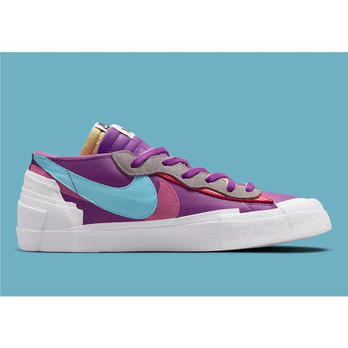 Nike shoes - Nike Blazer Low Sacai Kaws - DM7901 500 - Purple 17