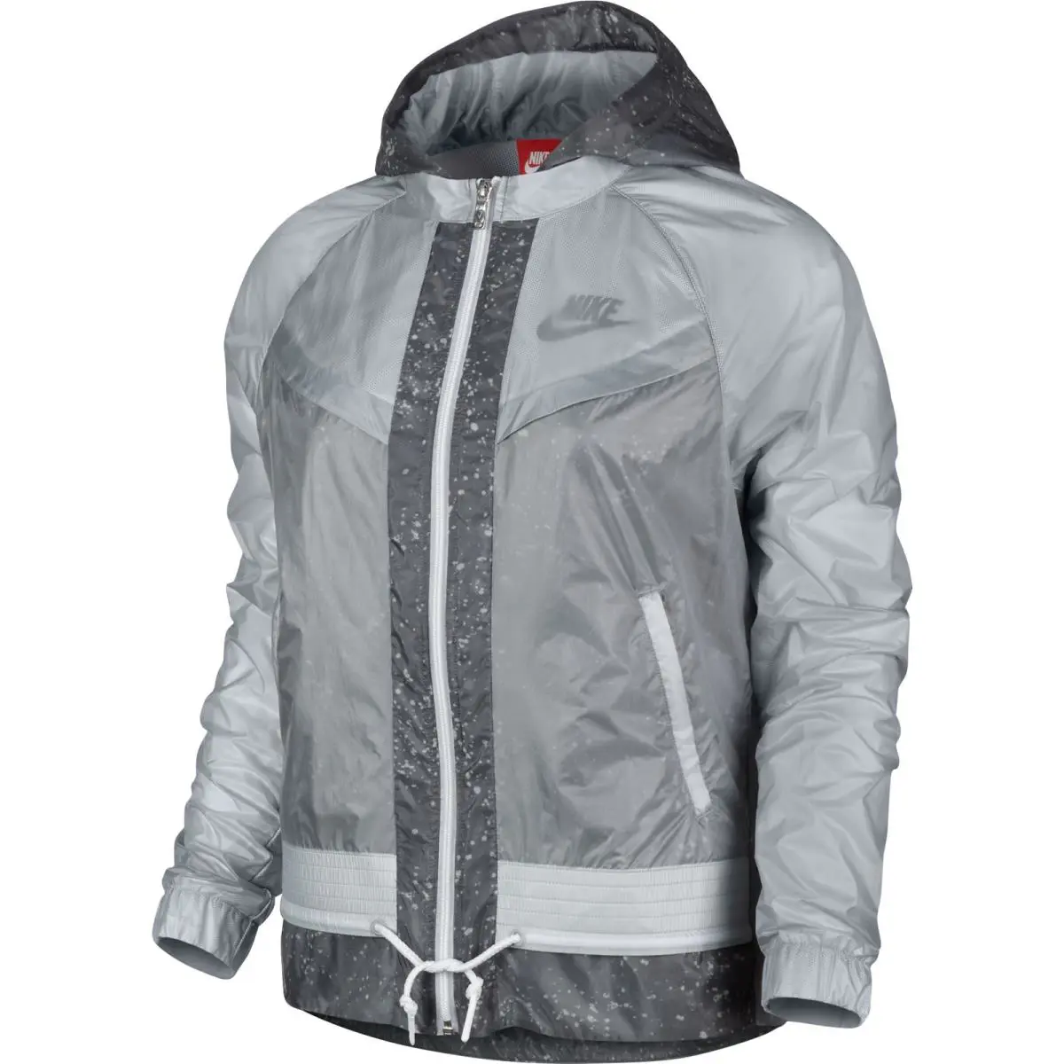 Nike Windrunner Splatter Women`s Jacket Grey 803024-012 - Grey