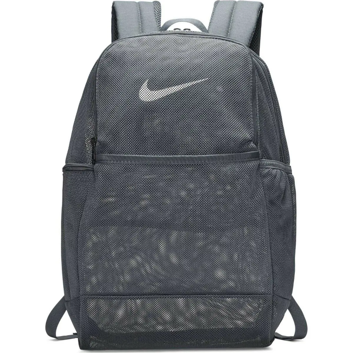 Brasilia Mesh Backpack Gray by Nike