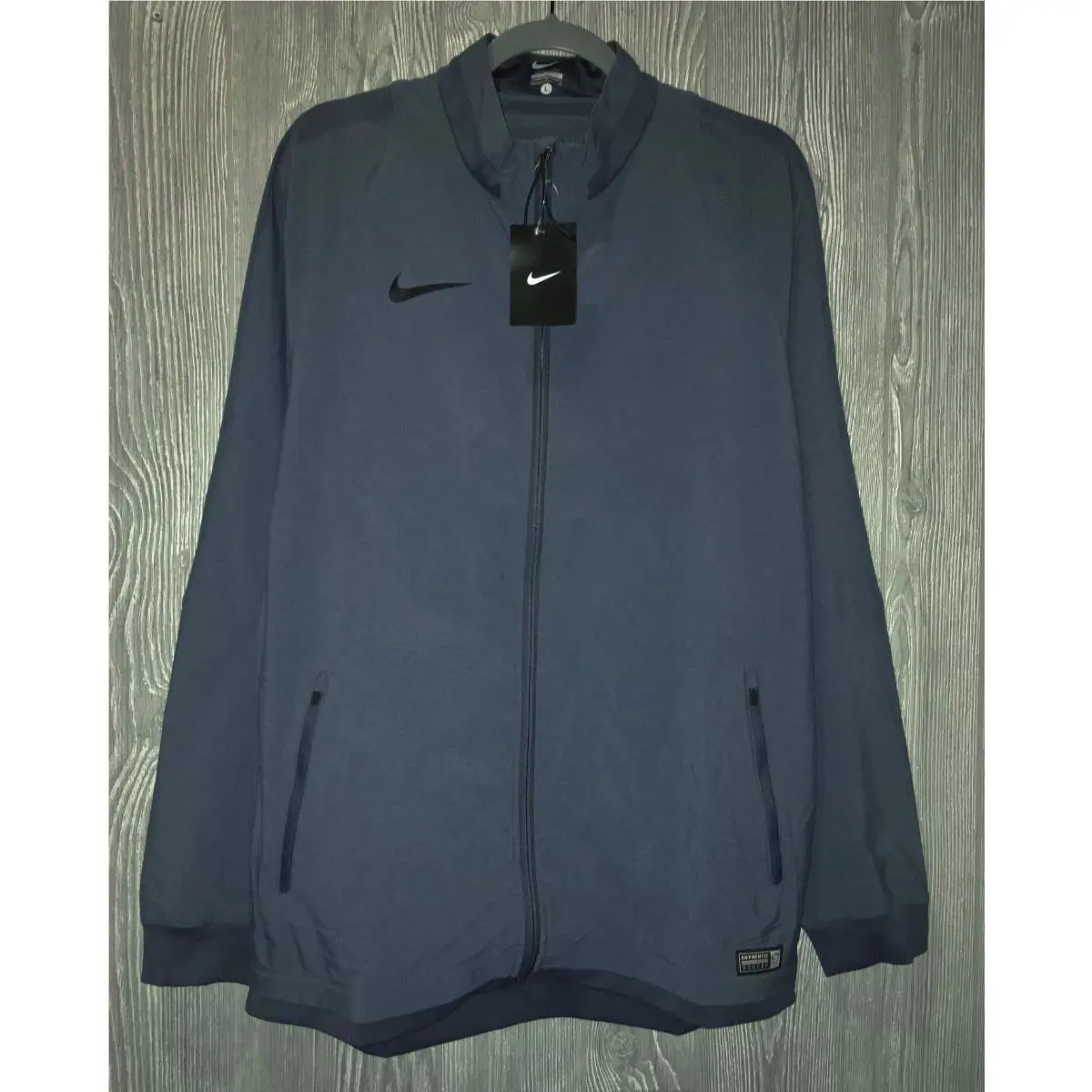 Nike clothing - NIKE Revolution Sideline Stretch Woven F/Z Soccer Ja - 688377 - Blue 10