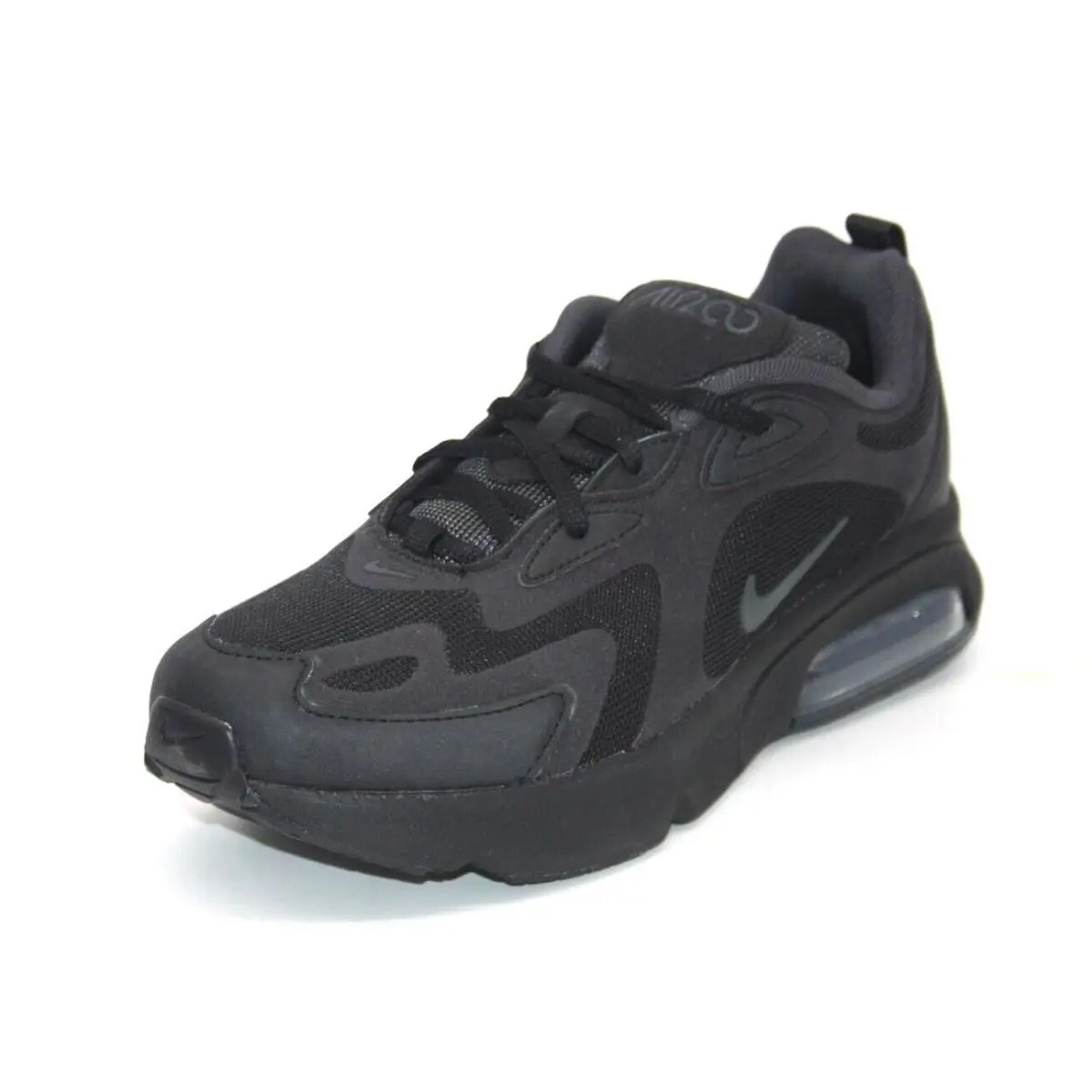 Nike Air Max 200 GS Running Shoe AT5627-001 Black/anthracite Big Kids - BLACK/ANTHRACITE