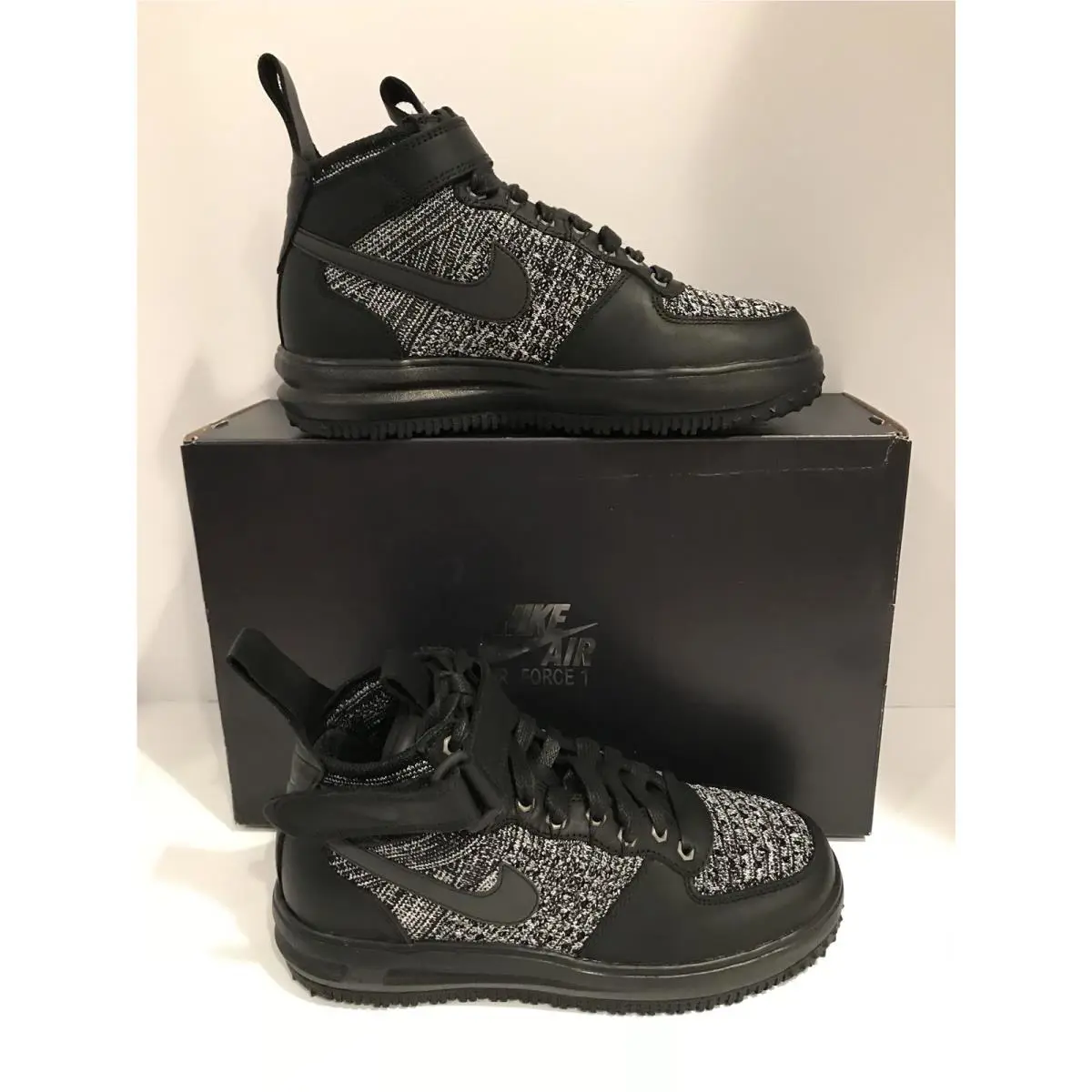 Nike shoes - Nike Air Force 1 - Air Force - 860558-001 - Black White Grey 0
