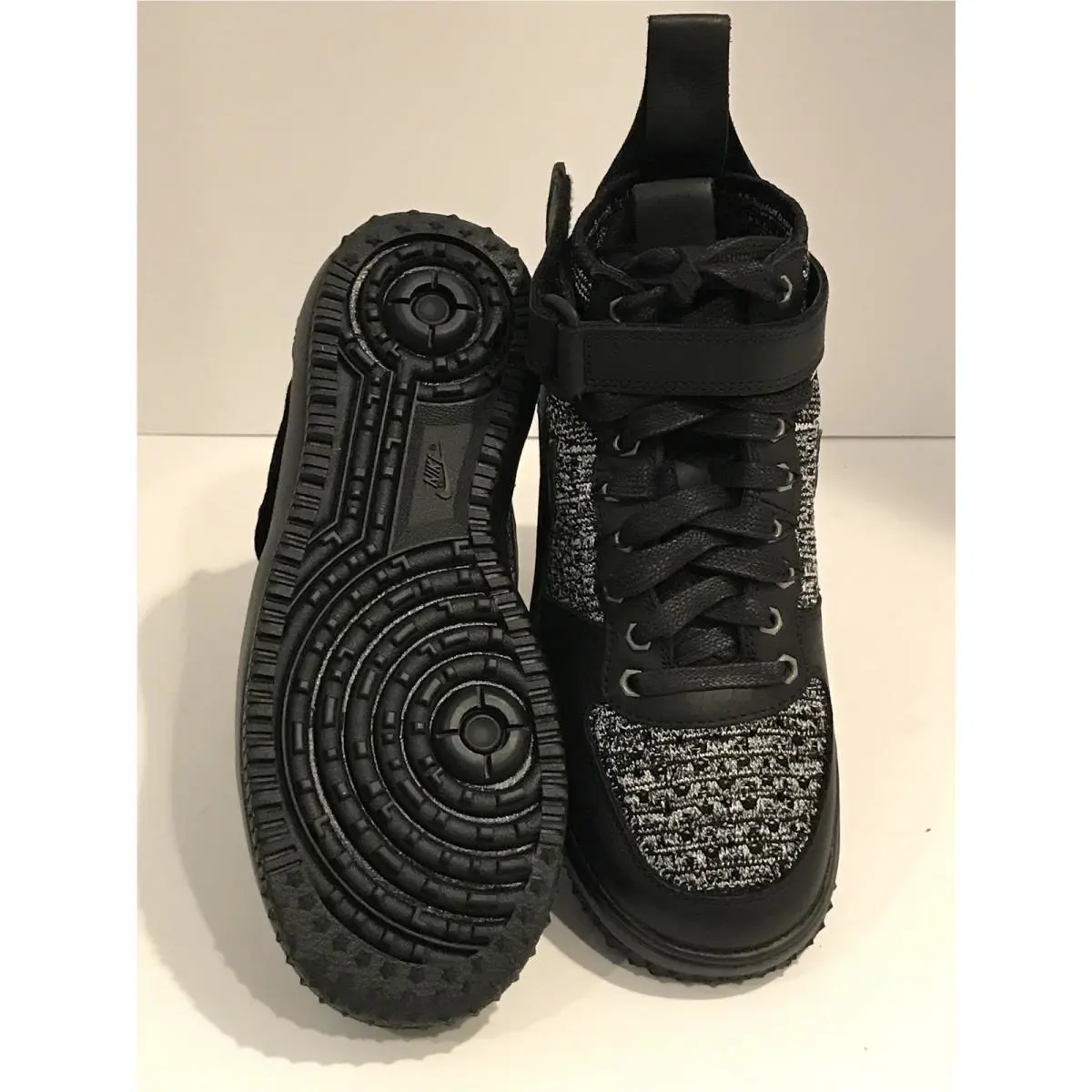 Nike shoes - Nike Air Force 1 - Air Force - 860558-001 - Black White Grey 5