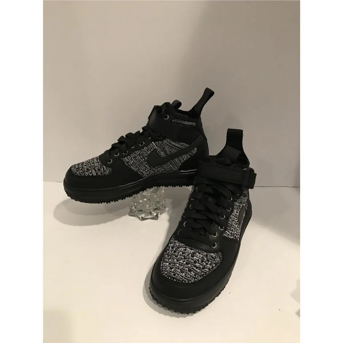 Nike shoes - Nike Air Force 1 - Air Force - 860558-001 - Black White Grey 6