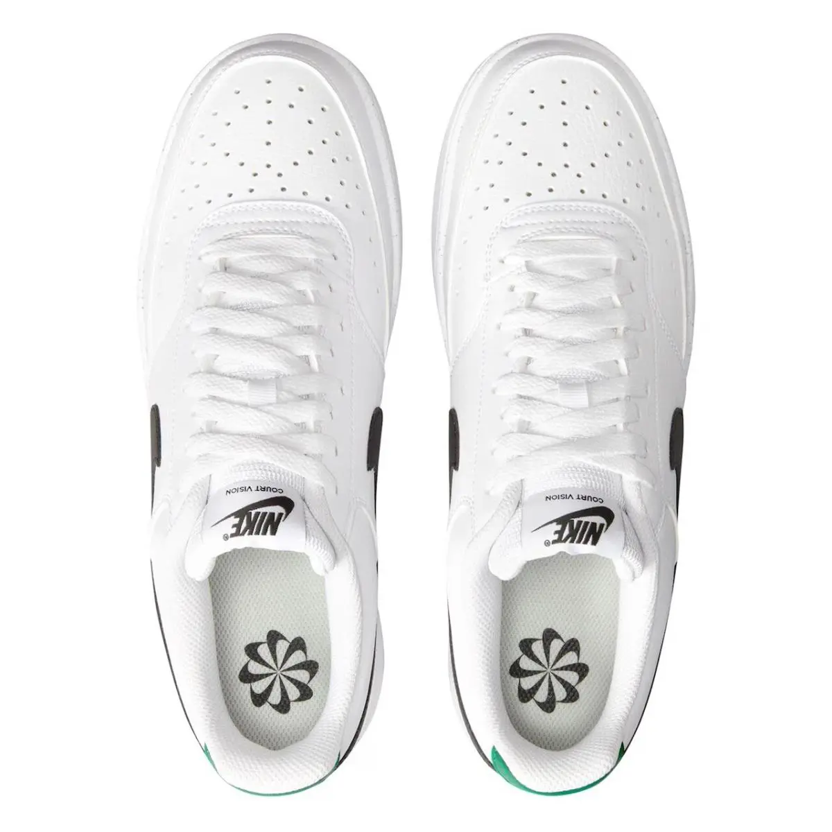 Nike shoes - Nike Court Vision LO NN - DH2987-110 - White/Black 3