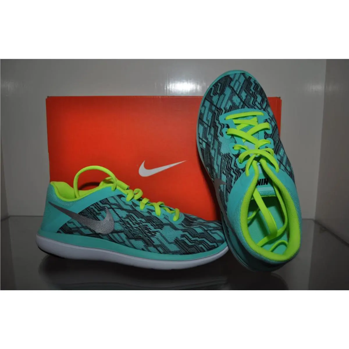 Nike shoes - Nike Flex - Flex - Terquoise 0