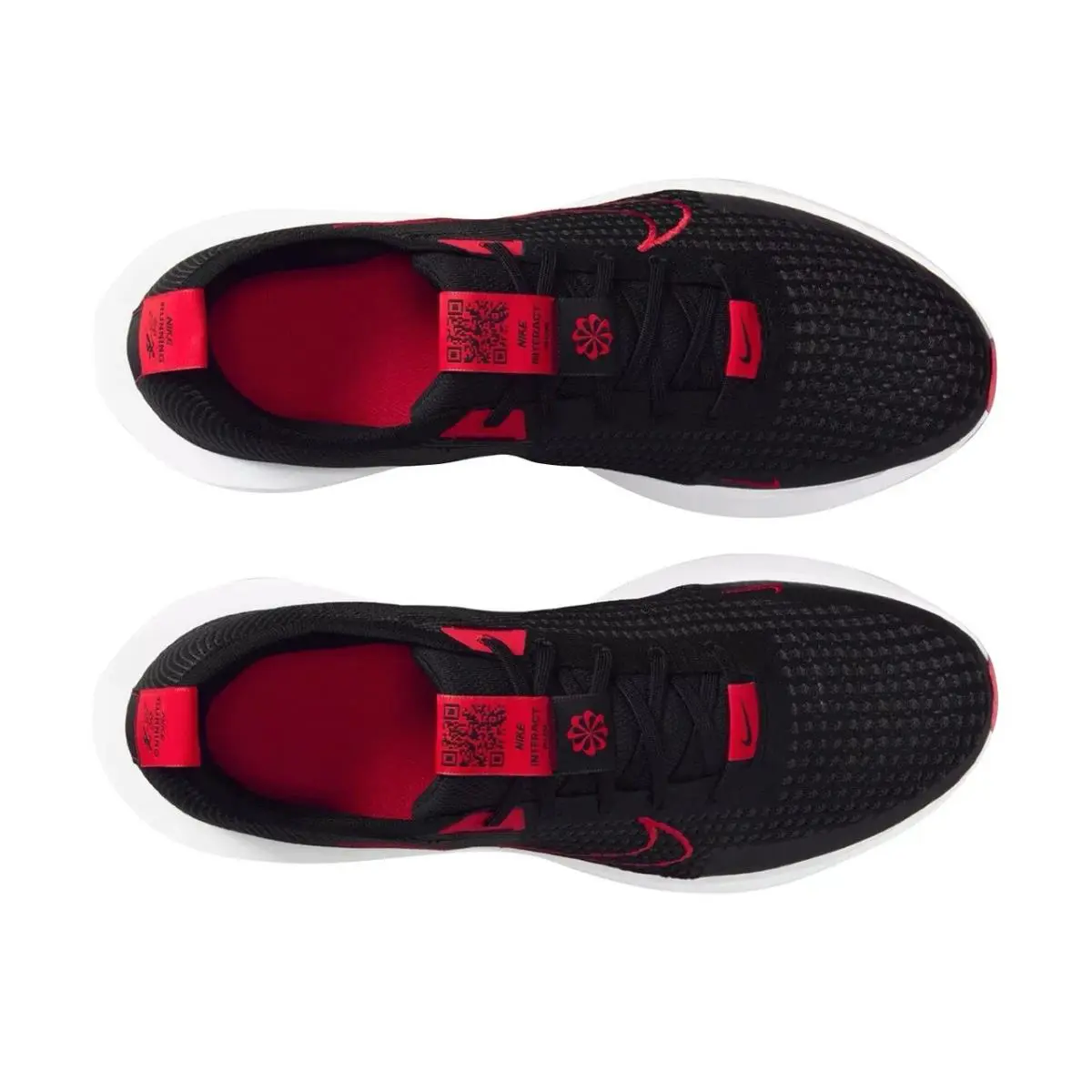 Nike shoes - Nike Interact Run - Interact Run - FD2291-007 - Black/Fire Red-Anthracite 4