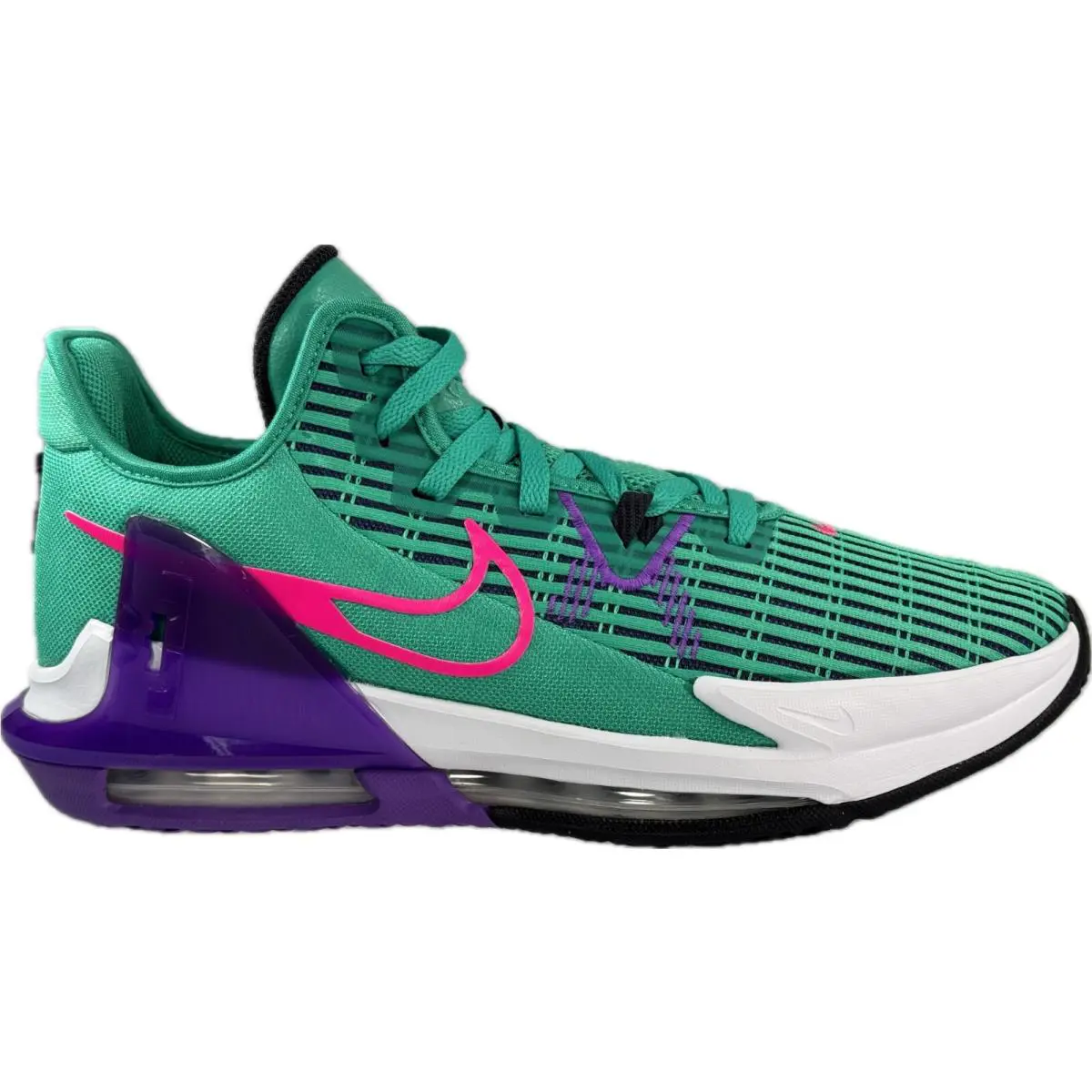 Nike shoes - Nike LeBron Witness - LeBron Witness - CZ4052 - Clear Emerald-Hyper pink (UPC: 195869082349) 0