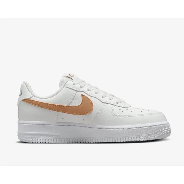 Nike shoes - Nike Air Force 1 Shadow - FQ2742–101 - Summit white/Amber Brown – earth 2