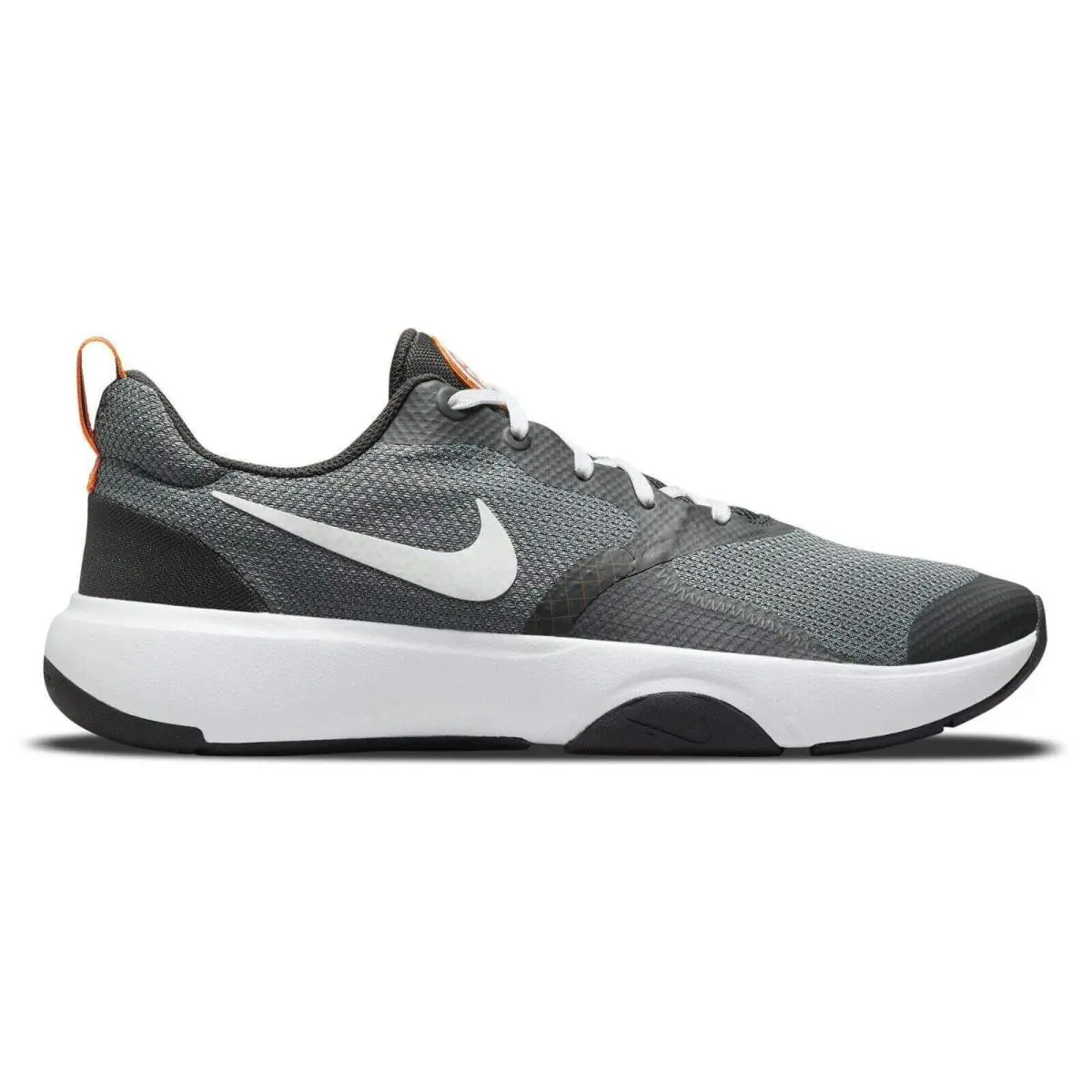 Nike Men`s City Rep TR Training Shoe Size 10.5 11.5 - Cool Grey/White-Anthracite-Total Orange