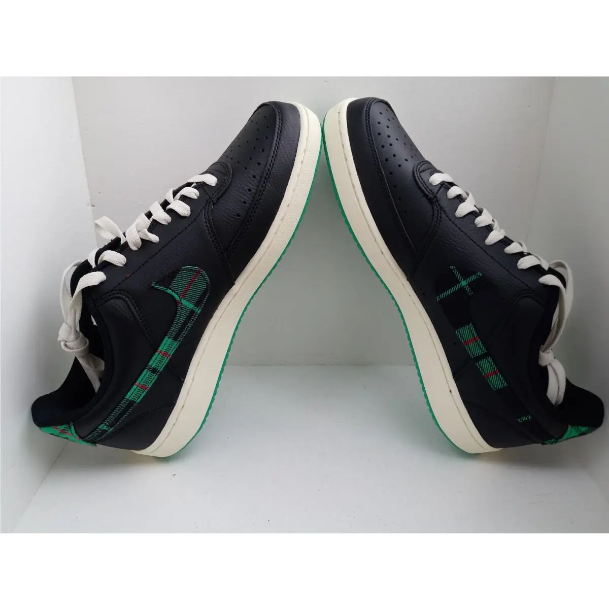 Nike shoes - Nike Court Vision - Court Vision - FD0321-010 - BLACK/STADIUM GREEN 3