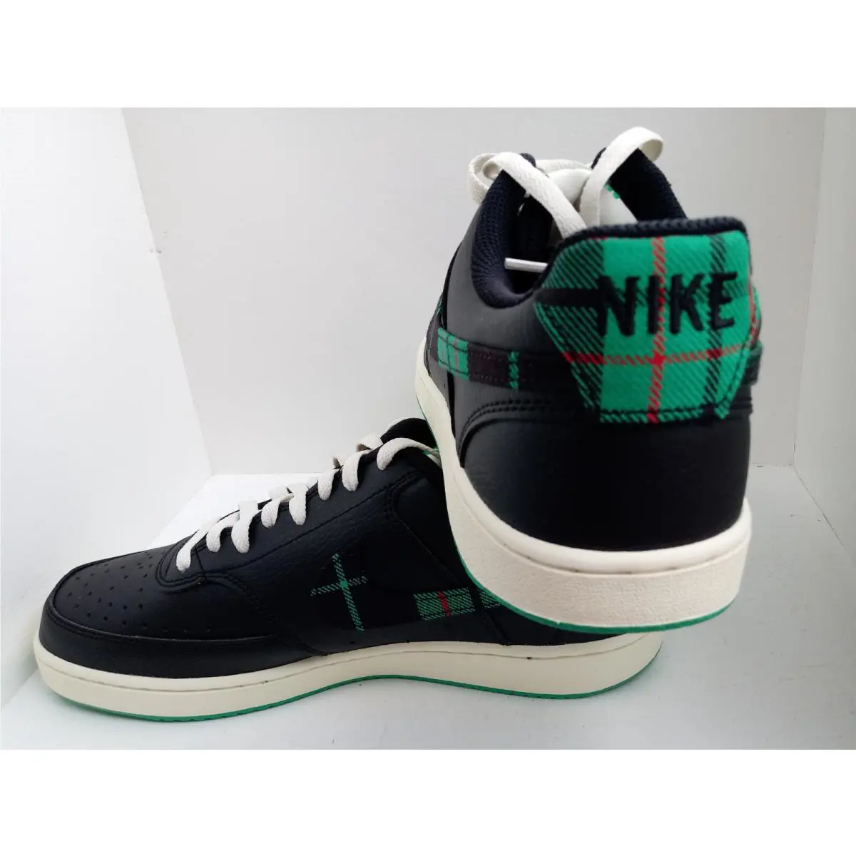Nike shoes - Nike Court Vision - Court Vision - FD0321-010 - BLACK/STADIUM GREEN 21