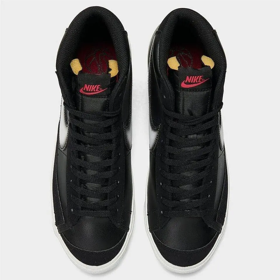 Nike shoes - Nike Blazer Mid 77 Vintage - FD6924-001 - Black/Summit White-Noble Red 12