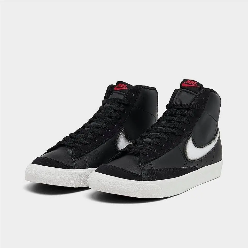 Nike shoes - Nike Blazer Mid 77 Vintage - FD6924-001 - Black/Summit White-Noble Red 7