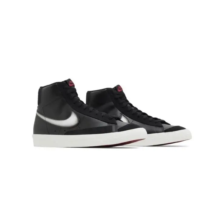 Nike shoes - Nike Blazer Mid 77 Vintage - FD6924-001 - Black/Summit White-Noble Red 8