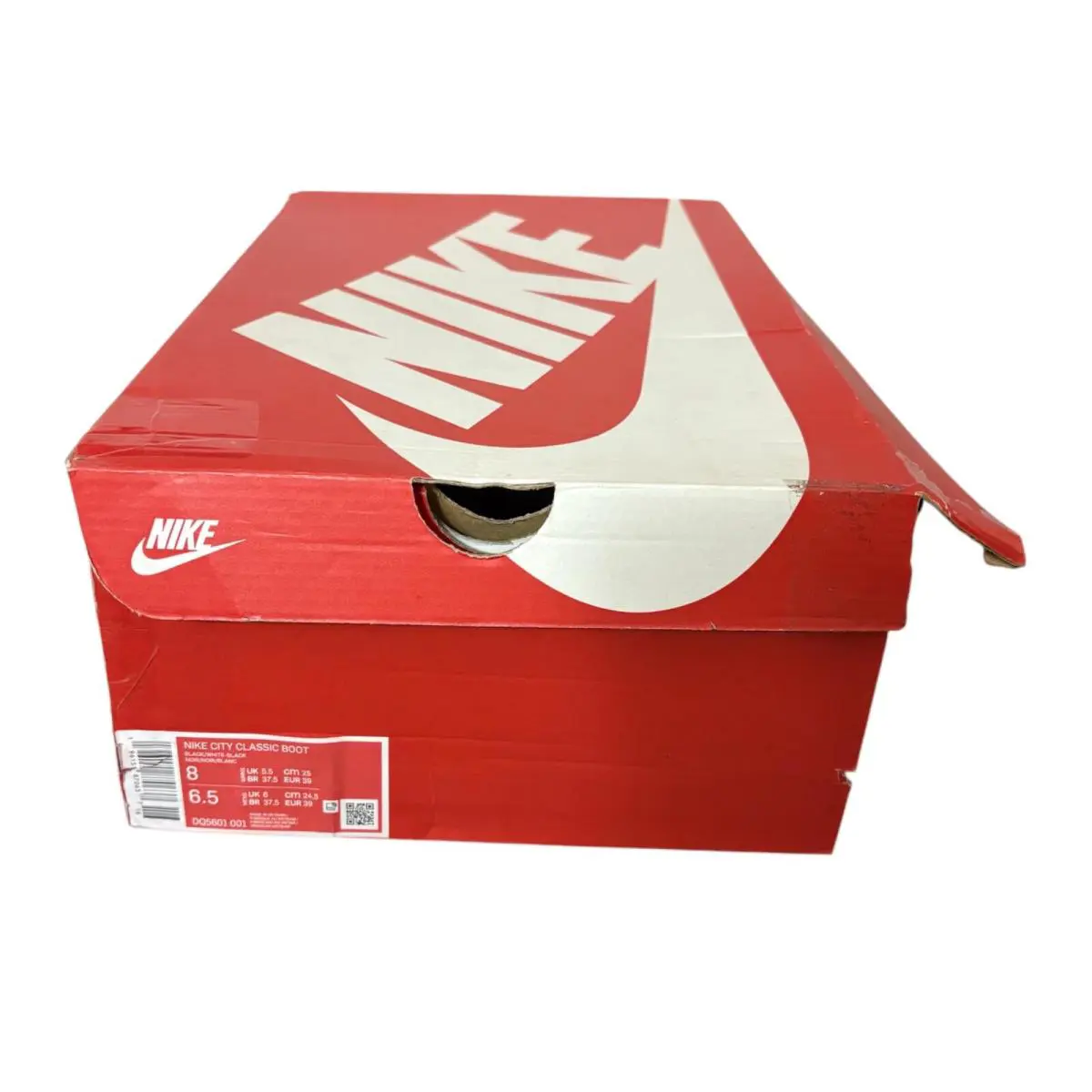 DQ5601-001 Nike City Classic Mid “black/white” Women’s Boot - White