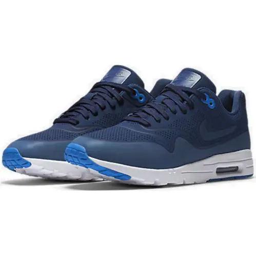 Nike Women`s Air Max 1 Ultra Moire 704995-403 Coastal Blue Sz 5.5 6 8.5 - Blue