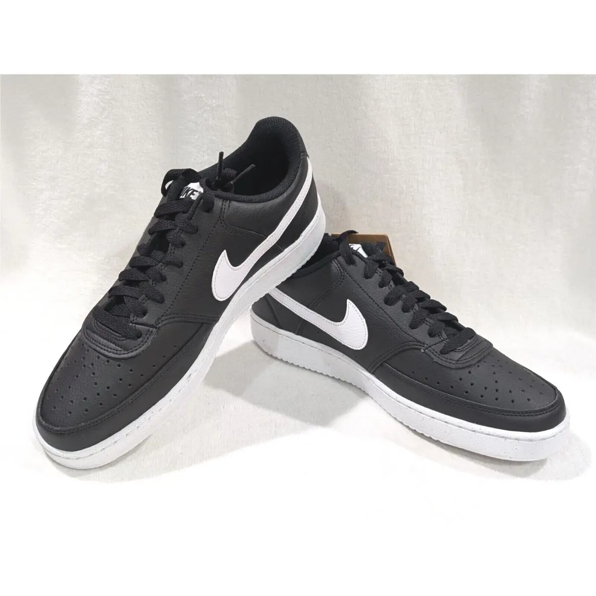 Nike shoes - Nike Court Vision Low - Court Vision Low - DH2987-001 - Black/White 9