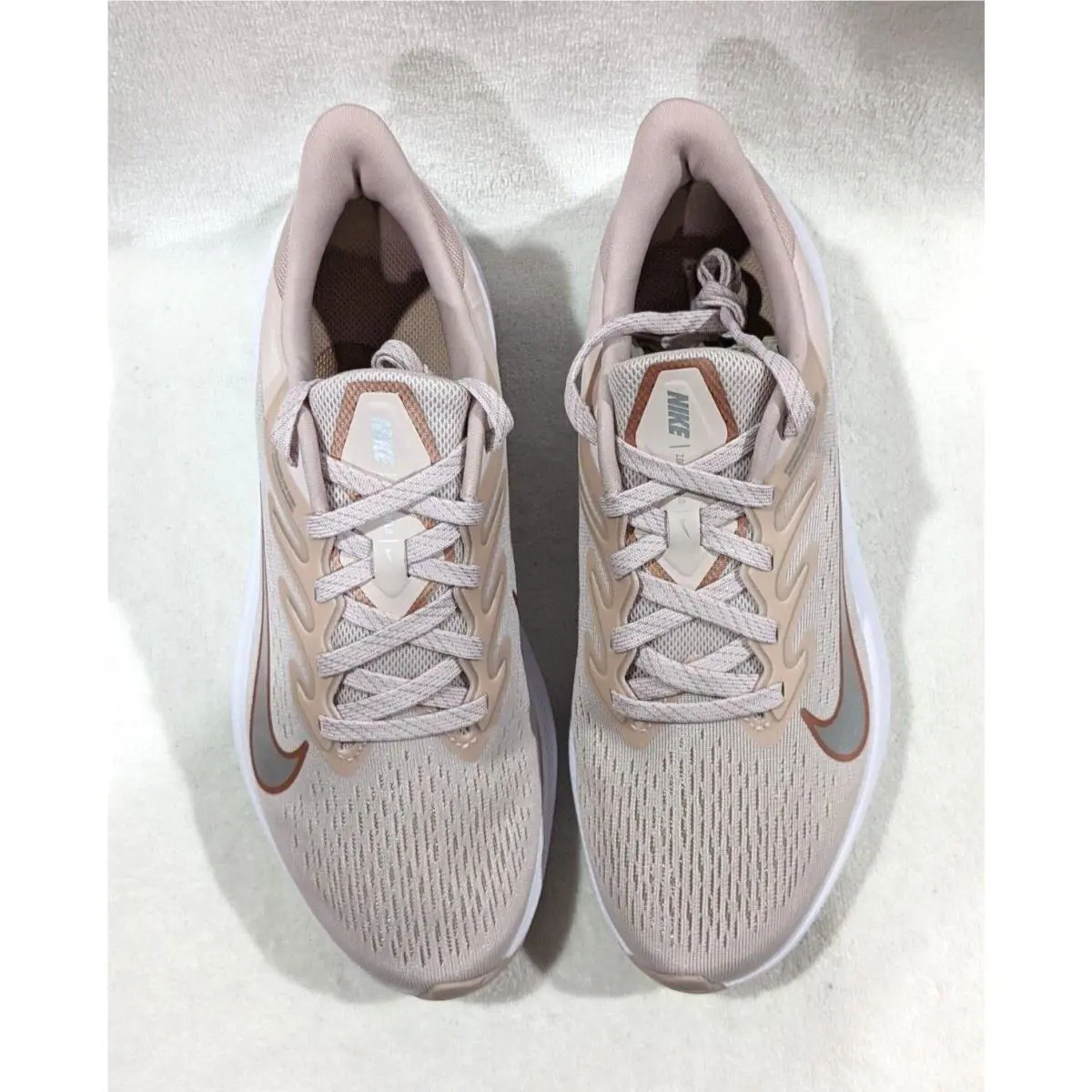 Nike shoes - Nike Zoom Winflo 7 - Zoom Winflo - CJ0302-601 - Barely Rose/Red Bronze 9