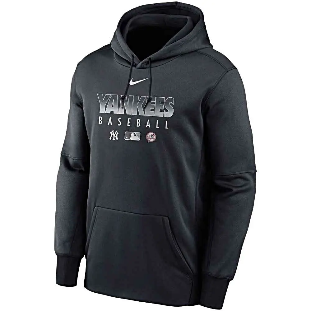 Nike York Yankees Therma Style Dry Hoodie NKXB-4FA - Blue