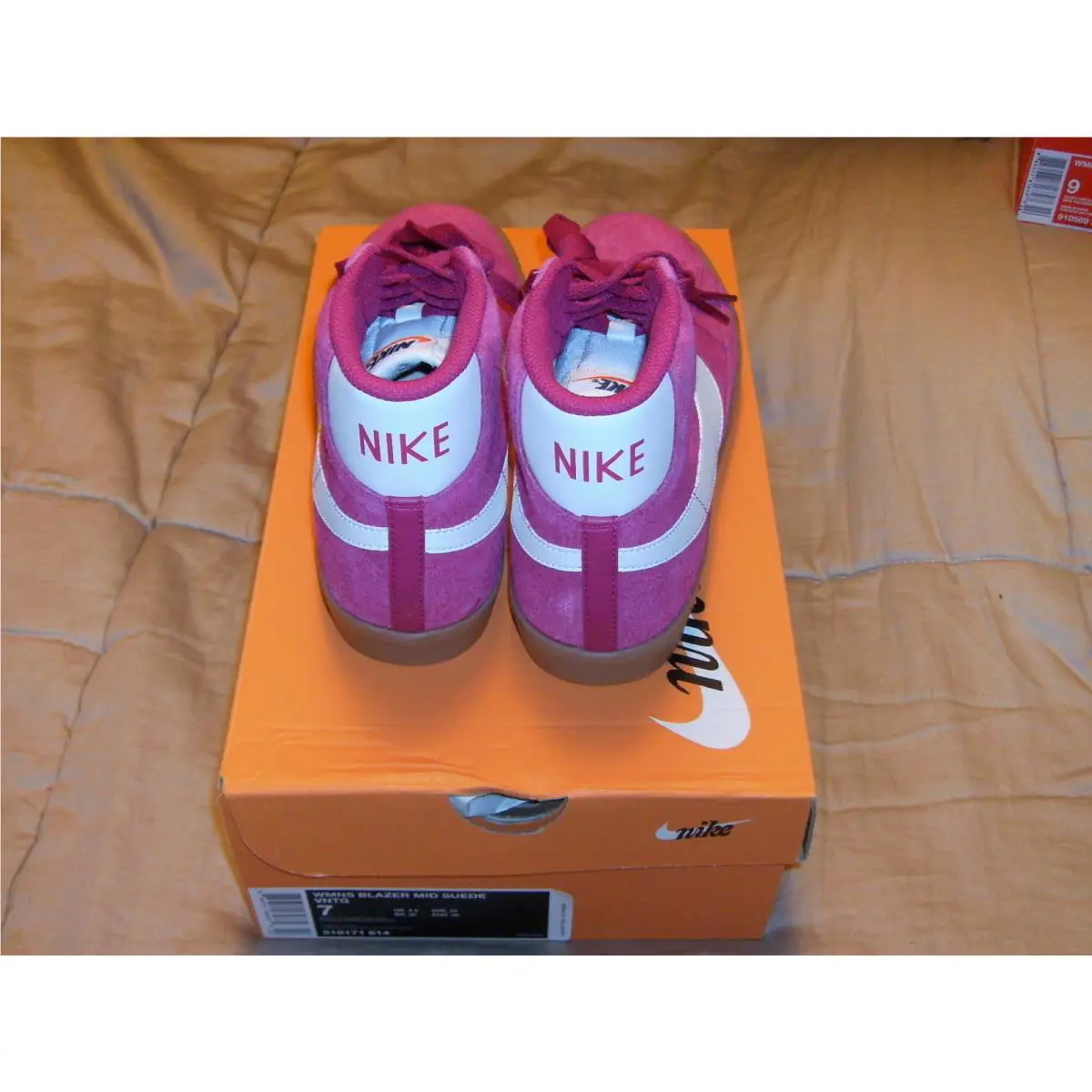 Nike shoes - Air Blazer Mid - Air Blazer Mid - 518171-614 - Pink Suede 0