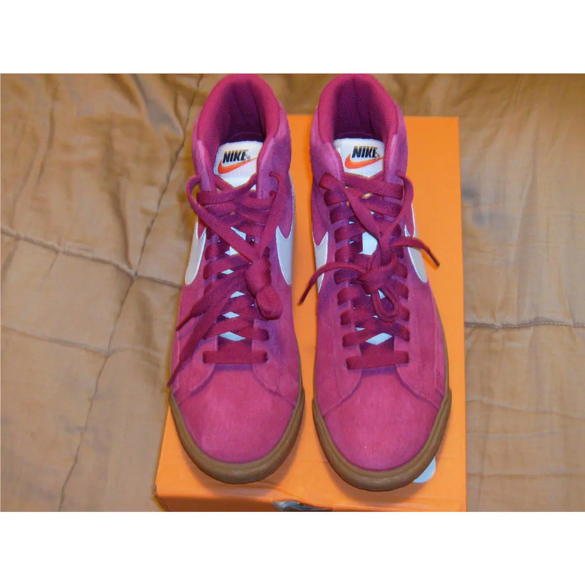 Nike shoes - Air Blazer Mid - Air Blazer Mid - 518171-614 - Pink Suede 5