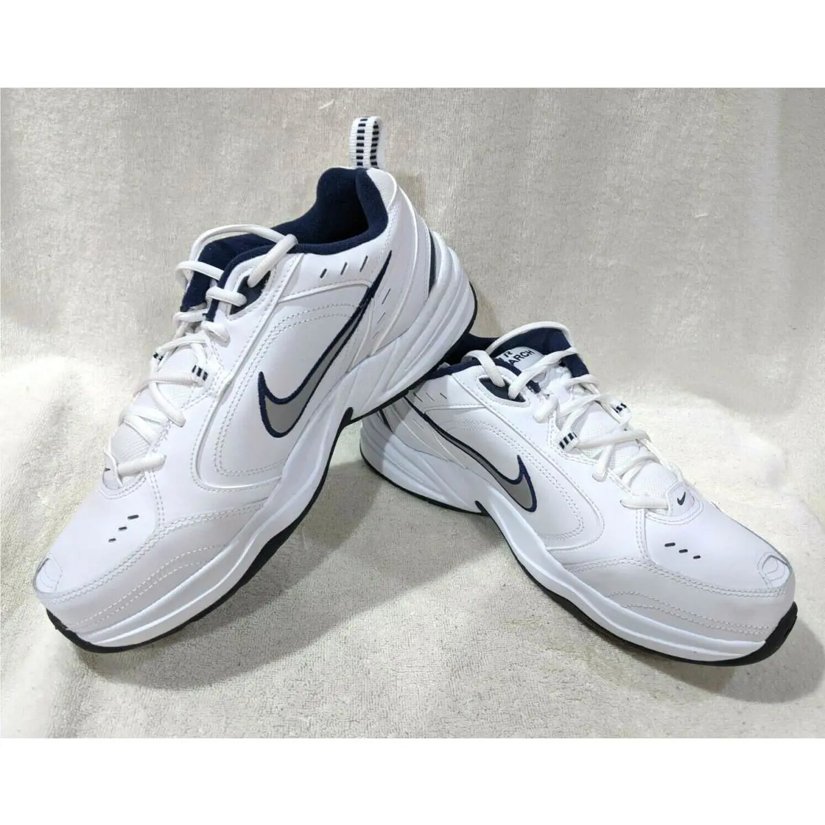 Nike shoes - Nike Monarch IV - Monarch - 416355-102 - White/Silver 7