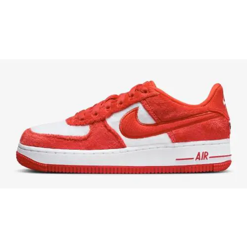 Nike shoes - Nike Air Force 1 Low - Fire Red/Light Crimson/White/Pink Foam/Team Red 1