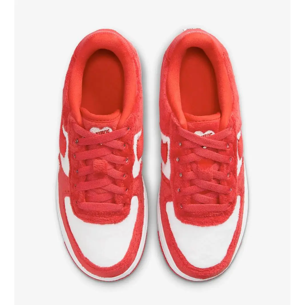 Nike shoes - Nike Air Force 1 Low - Fire Red/Light Crimson/White/Pink Foam/Team Red 4
